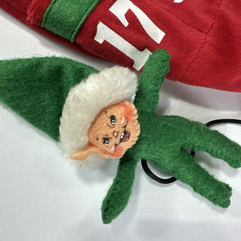 Annalee 2006 Santa Claus Advent Wall Countdown Christmas‎ Calendar Elf Marker